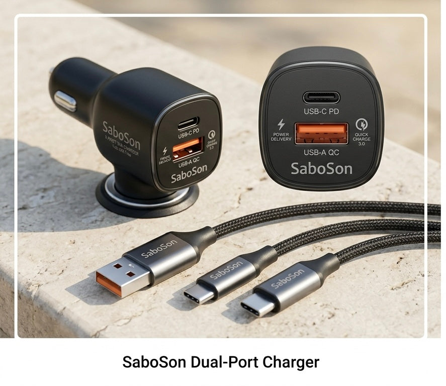 2 Port Car Charger
